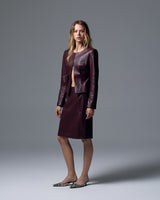 Sloan Vegan Leather Skirt