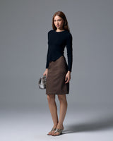 Sloan Suede Skirt