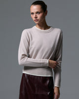Tove Layered Cashmere Blend Crewneck