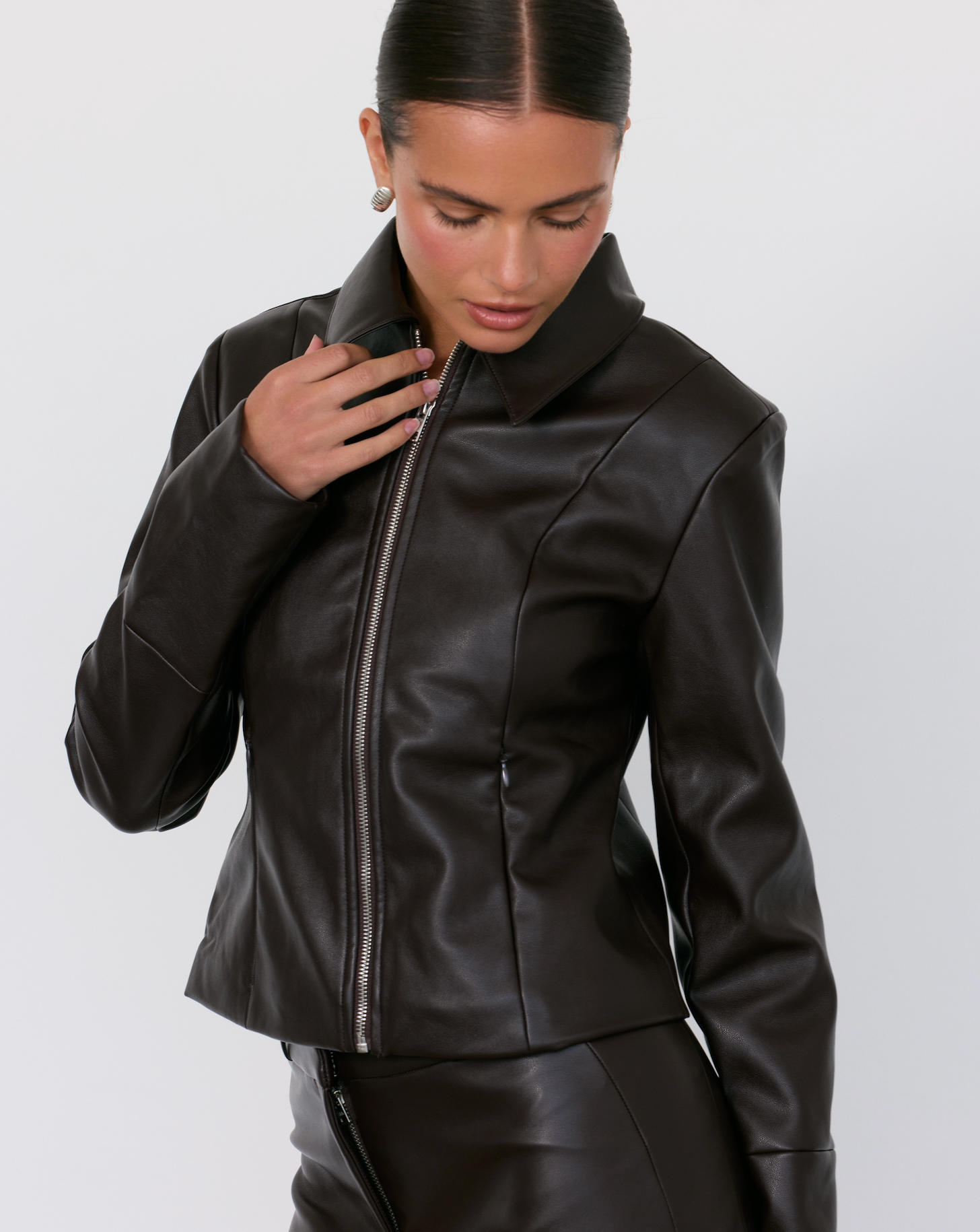 JEANASIS 【eL】Fur LeatherJacket eL】Leather Blouson | [公式]ジーナシス （JEANASIS）通販