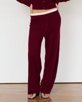 Tove Layered Cashmere Blend Pant