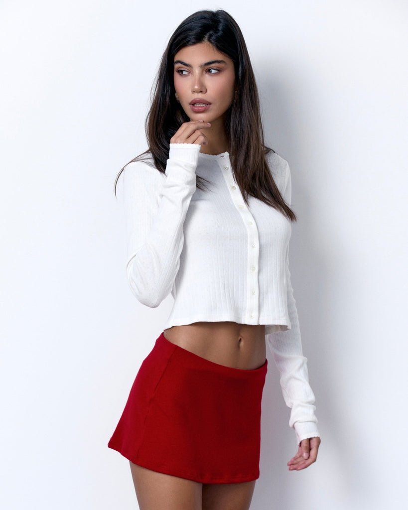 Easy skirt - crimson - Artless Forever